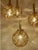 Gold Vintage Glass Pendant Light from Doria Leuchten, 1970s For Sale - Image 8 of 14
