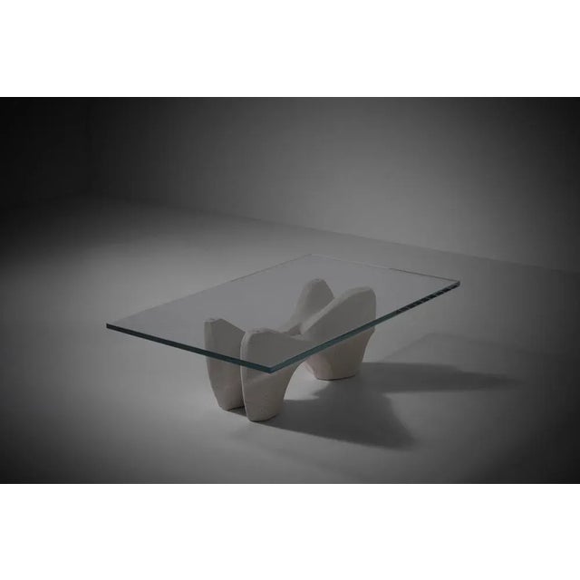 Italian Sculptural Concrete Coffee Table, 1970s For Sale - Image 4 of 11