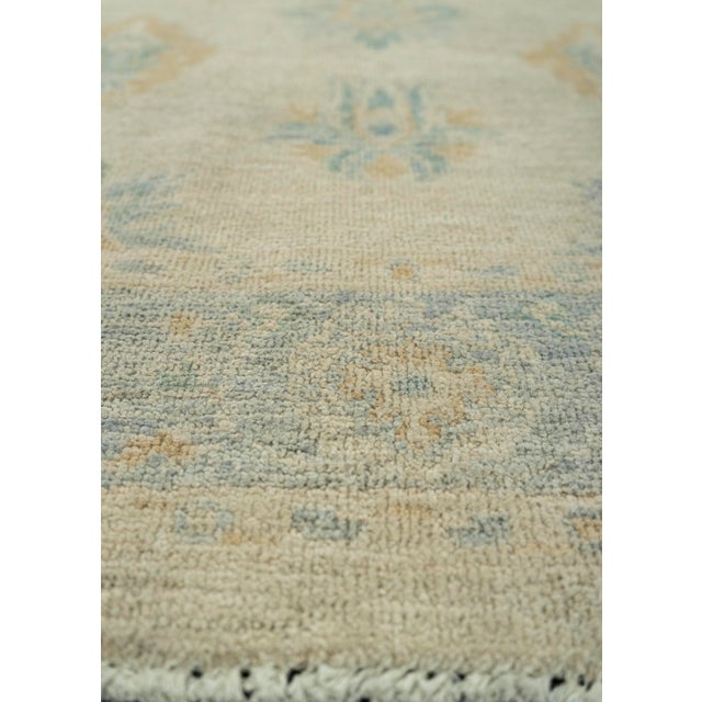 Turkish Oushak Square Rug 3'2" x 3'2" #21350 For Sale - Image 3 of 8