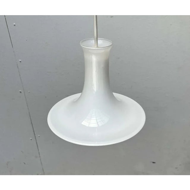 Holmegaard Vintage Danish Model Mandarin Pendel Mini Pendant Lamp by Michael Bang for Holmegaard, 1970s For Sale - Image 4 of 18