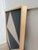 Ed Ruscha Contemporary Geometric Abstract Op Art Triptych Painting on Canvas in Neutrals Gray and Taupe, Framed For Sale - Image 4 of 8