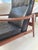 Wood Orenas Teak Leather Lounge Chair Ib Kofod Larsen For Sale - Image 7 of 17