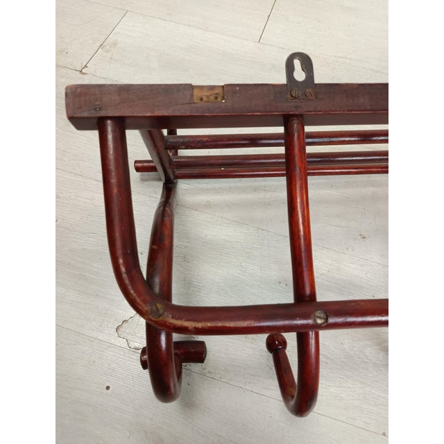Wall-Mounted Coat Rack from Thonet, 1890s For Sale - Image 16 of 17