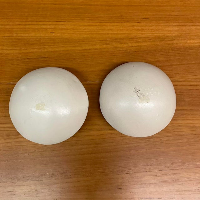 Cream Pair of Signed Geometric Small Mata Ortiz Seed Pots - Benita Moreno & Alvaro Ledezma For Sale - Image 8 of 10