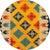 A beautiful hand-woven modern Kilim rug with an orange field and multi-color accents in an all-over geometric design. This...