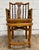 This is a gorgeous antique Asian side hall chair believed to be from that late 19th century. Qing style. Possibly elm...