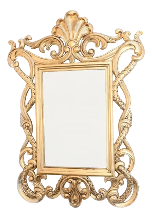 Italian Rococo Gilt Mirror