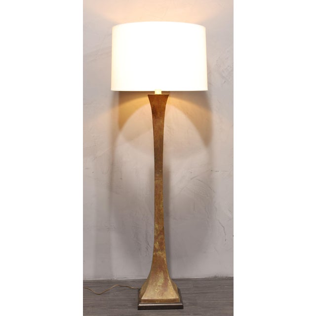 Stewart Ross James Verdigris Bronze Floor Lamp by Stewart Ross James for Hansen Lighting, 1960s For Sale - Image 4 of 8