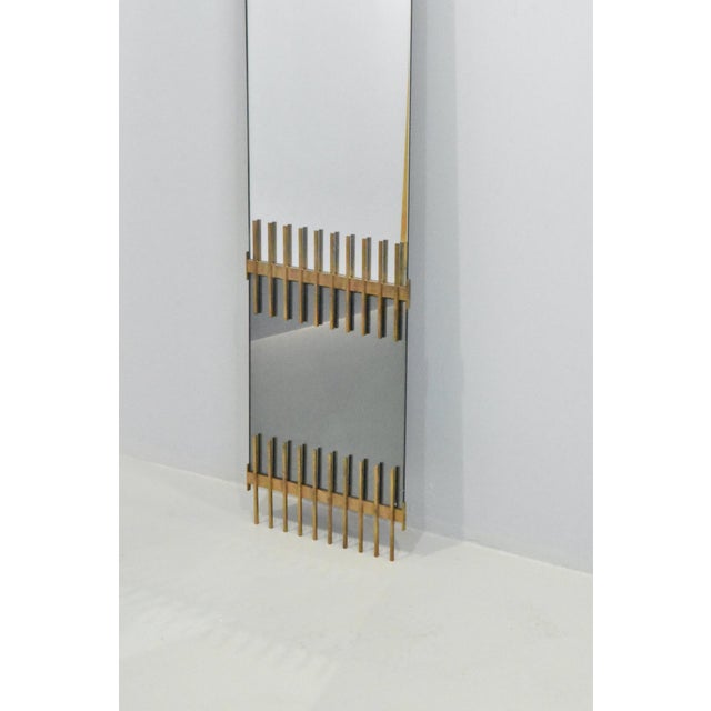 Wall Mirror by Ettore Sottsass Jr. and Santambrogio and De Berti, 1950 For Sale - Image 13 of 16