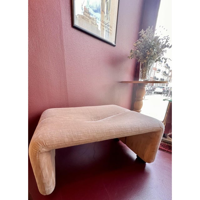 Coronado Ottoman by Afra & Tobia Scarpa for B&B Italia / C&B Italia, 1970s, in Very Good conditions. Designed 1970 to 1979...
