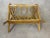 Wood Midcentury Rattan Magazine Rack, 1960s For Sale - Image 7 of 12