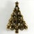 Abstract Vintage Pakula Candle Christmas Tree Pin Red & Green Rhinestones For Sale - Image 3 of 4