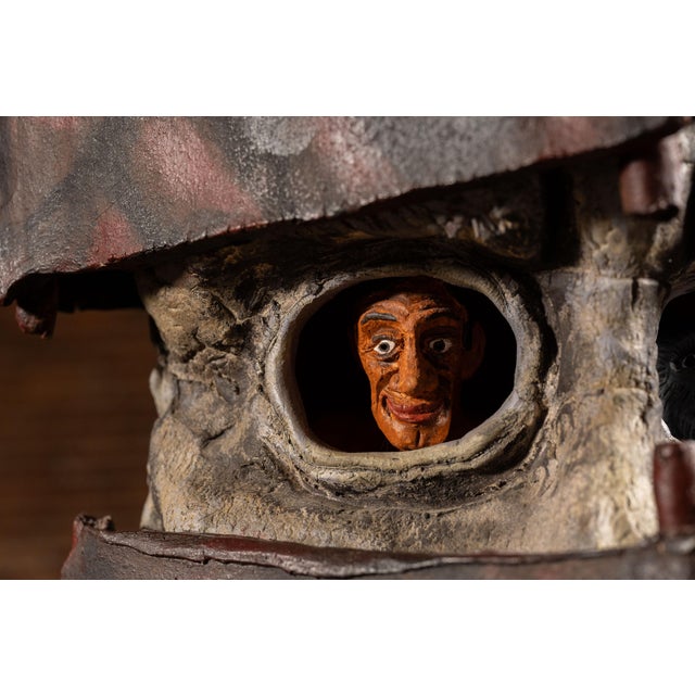 Late 20th Century Eyehole Peepers | Mixed Media Surrealist Sculpture For Sale - Image 9 of 10