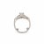 1930s Gia Certified 1.56 Carat Long Emerald Cut Diamond Vintage Art Deco Platinum Ring, Size 5 For Sale - Image 4 of 12