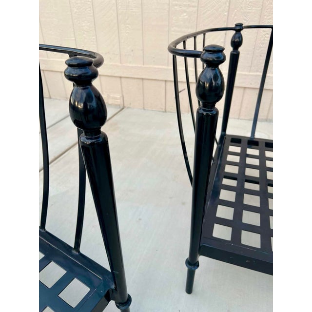 Michael Taylor Michael Taylor Designs Newport Outdoor Lounge Chair Frames, 4 Pieces, Attributed For Sale - Image 4 of 6