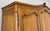 Vintage French Louis XVI Style Carved Oak 3-Door Armoire For Sale - Image 10 of 13