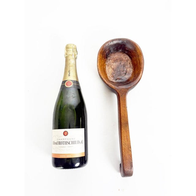 Rustic Antique 19th Century Handcrafted Ladle, France For Sale - Image 3 of 11