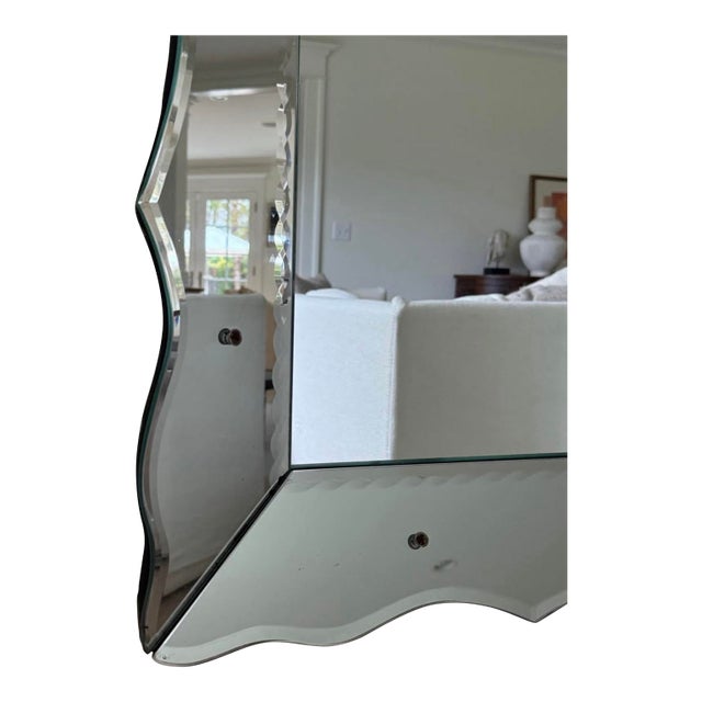 Beveled Venetian Mirror For Sale
