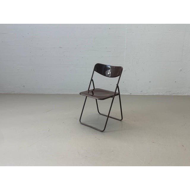 Vintage Ted Folding Chairs by Niels Gammelgaard for Ikea, 1970s, Set of 4 For Sale - Image 15 of 18