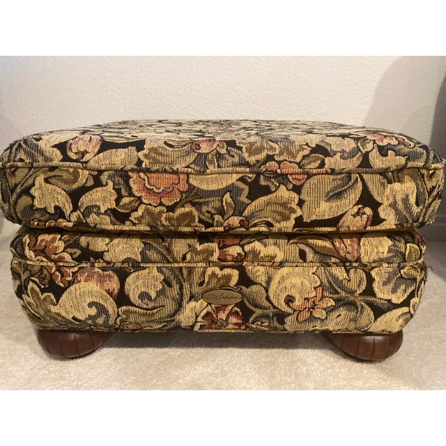Vintage Exquisite Bob Timberlake for Lexington Furniture Chairs & Ottoman Set- 3 Pieces Mint Condition For Sale - Image 9 of 12