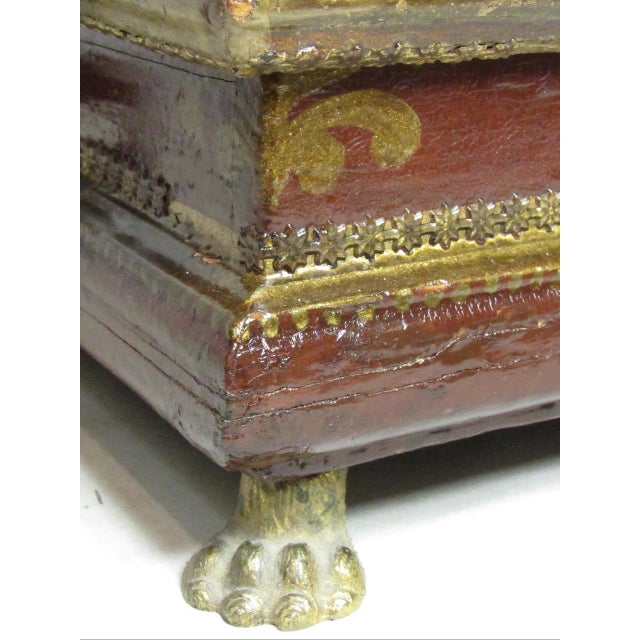 Antique Italian Painted Jewelry Box For Sale - Image 18 of 18