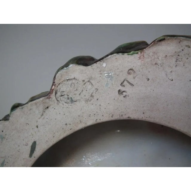 Ceramic Late 19th Century Worcester Majolica Frog Monkey and Tortoise Vase For Sale - Image 7 of 9