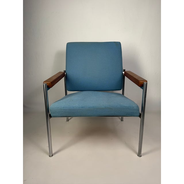 Mid-Century Modern Model 7003 Lounge Chair by Kay Boeck-Hansen for Fritz Hansen, Denmark, 1970s For Sale - Image 3 of 5