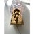 Lot of 4 Luxury Gold Wall Sconces With Ametista “Graniglia” Murano Glass For Sale - Image 4 of 8