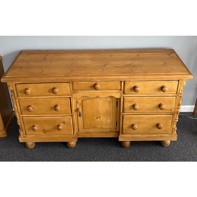 English 19th Century English Pine Dresser Base For Sale - Image 3 of 10