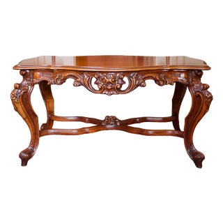 Louis XV Carved Coffee Table For Sale