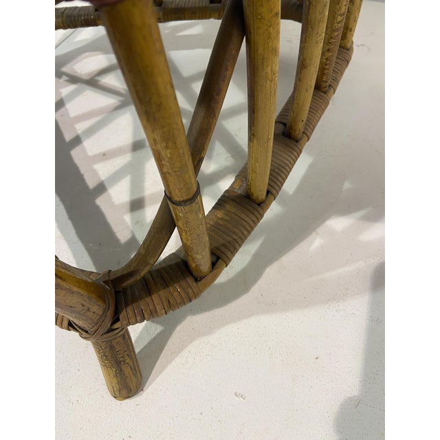 Bamboo Coffee Table, 1956 For Sale - Image 3 of 12