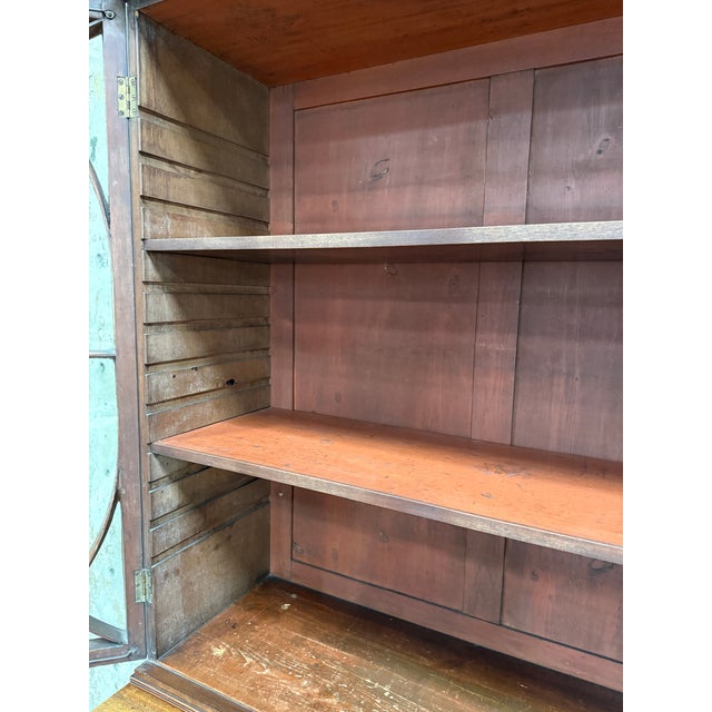 George III Mahogany Secretary Bookcase c.1800 93" For Sale - Image 15 of 17