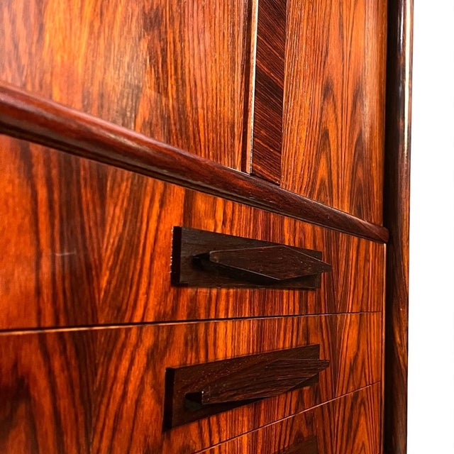 Danish Rosewood Corner Cabinet, 1960s For Sale - Image 6 of 10