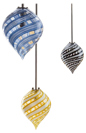Canne Balloon Pendant Light by Magic Circus Editions, Set of 3