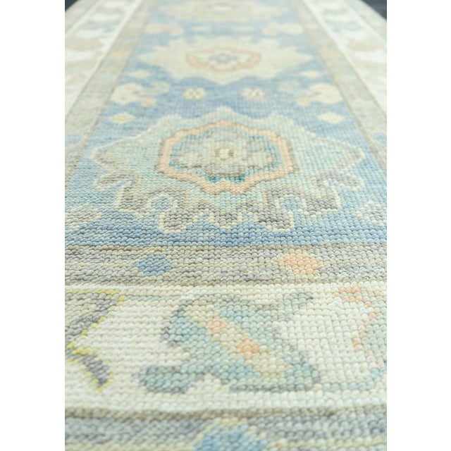 Turkish Oushak Rug 2'6" x 4'10" #19500 For Sale In Houston - Image 6 of 8