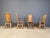 Vintage Oak Brutalist Chairs, 1970s, Set of 4 For Sale - Image 6 of 12