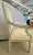 Pair of Louis XVI Style Throne or Arm Chairs, Paint Decorated Frames For Sale - Image 9 of 13