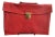 1960s Vintage Red Bonnie Cashin Coach Portfolio Bag For Sale