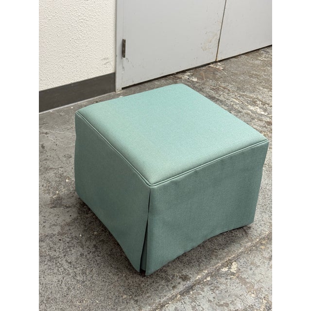 Hickory Furniture Hickory Chair Cocktail Ottoman For Sale - Image 4 of 12