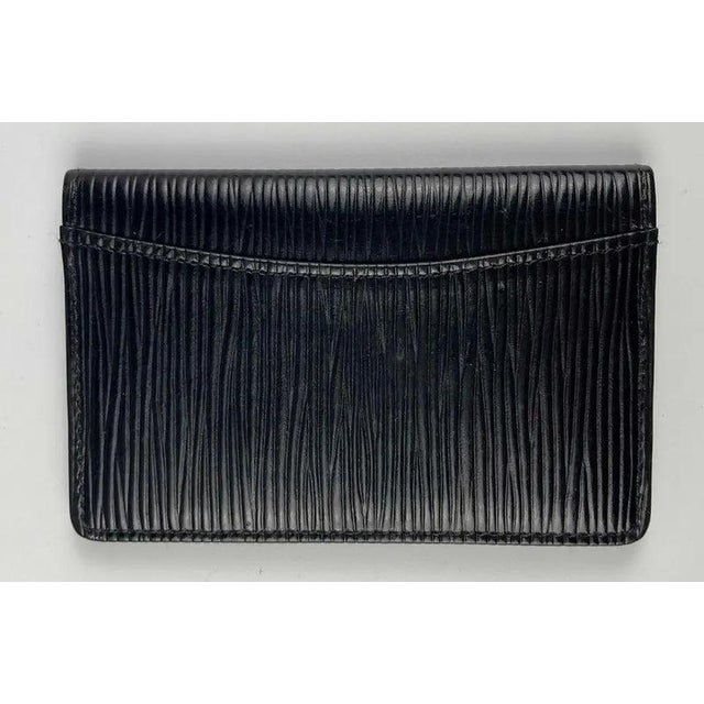 Louis Vuitton Late 20th Century Louis vuitton Black Epi St. Jacques Tote with Wallets and Pochette For Sale - Image 4 of 9