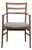 Scandinavian Designs Dining Armchair With Upholstered Seat For Sale
