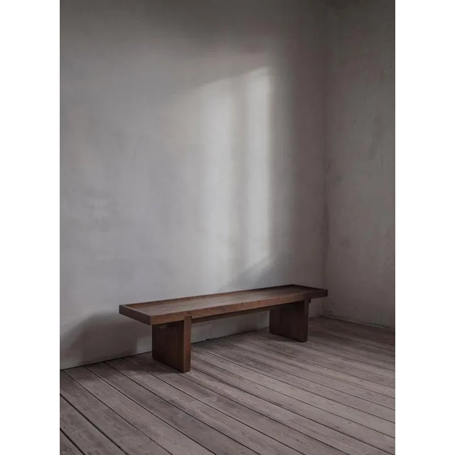 Day bench by Bicci de' Medici Studio Dimensions: 147 x 33 x H 33,7cm Materials: Natural wood. Oiled. Mat finished....