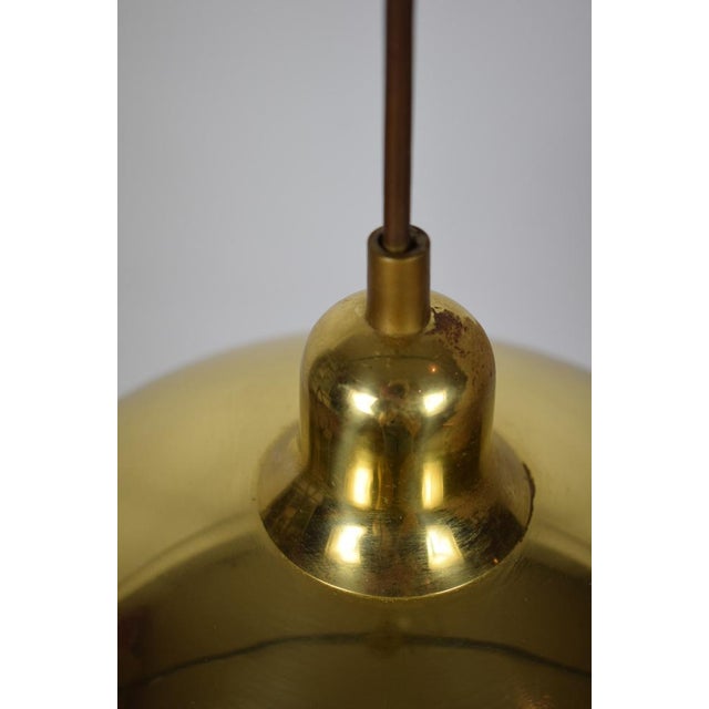 Brass Hanging Lamp, 70s For Sale - Image 12 of 14