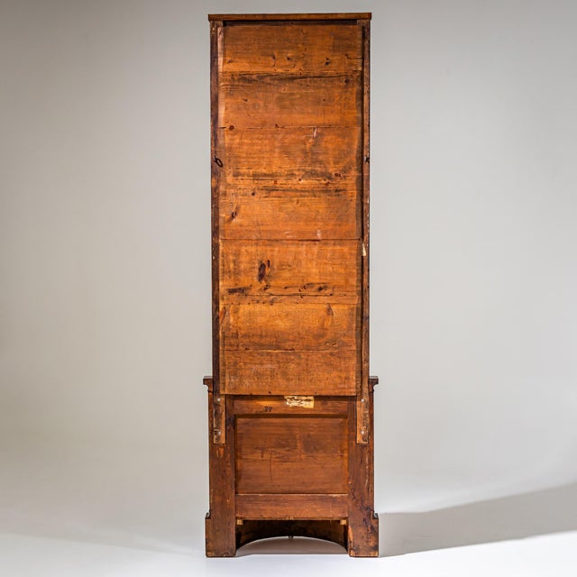 Biedermeier Mahogany Pier Mirror with Console, Northern Germany, 1830 For Sale - Image 3 of 11