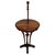 19th Century Antique Oak Adjustable Ratchet Candle Stand Table, 1820 For Sale - Image 5 of 5