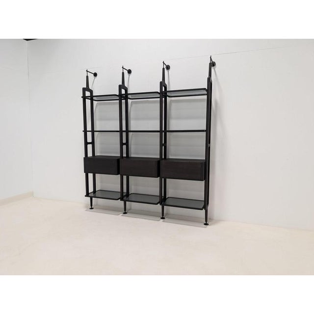 Lexington Shelving Unit in Glass by Poliform For Sale - Image 8 of 12