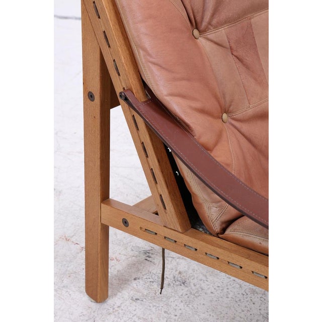 Vintage Hunter Chair in Leather by Torbjørn Afdal, 1960s For Sale - Image 10 of 18