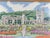 Vintage Balmoral Castle Needlepoint Embroidery, Framed Scottish Landscape Art For Sale - Image 4 of 8