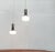 Mid-Century Space Age German Model P105 Glass and Chrome Pendant Lamps from Staff, 1960s, Set of 2 For Sale - Image 9 of 18