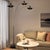 A Mid-Century Modern classic, the Rancho Mirage 3 Light Arc Floor Lamp is a captivating designer piece inspired by a...